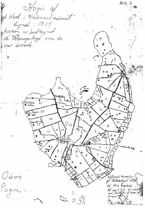 Ourø 1834, kæmpehøje