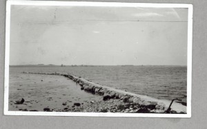 Østre Færges mole ca 1940