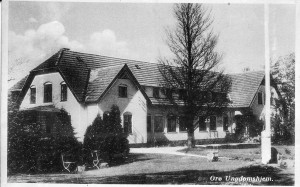 Orø Strand, Stænget 6, 1950, postkort
