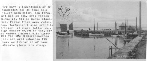Ourø Skibsbro i begyndelsen af 1900-tallet