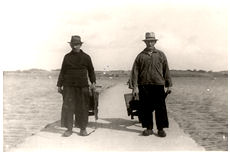 Fiskere fra Snave ca. 1930