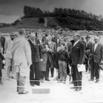 Østre Færge, færgeindvielse 6. juli 1962 ved Hammer Bakke