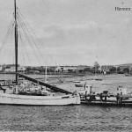 Orø Havn ca 1930, postkort