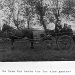 Orø Kro og hestevognen, postkort