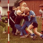 Orø Skole, idrætsdag 1980, tovtrækning