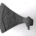 Vikingeudstilling - økse på Nationalmuseet